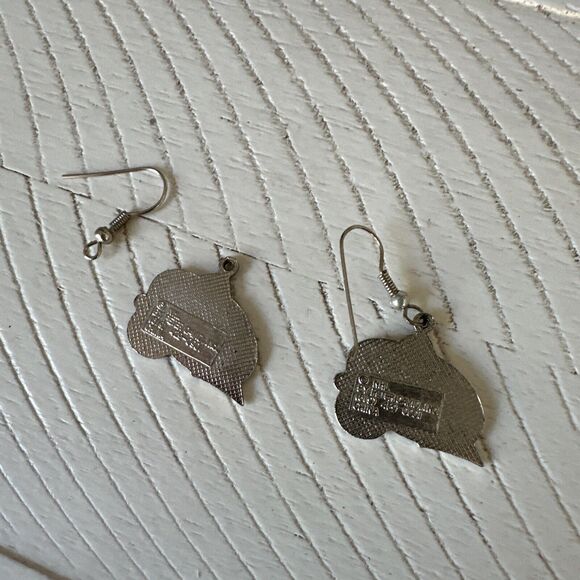 Colorado Rockies and Avalanche Vintage Earrings Custom Jewelry Lot Needs Repair - Picture 7 of 8